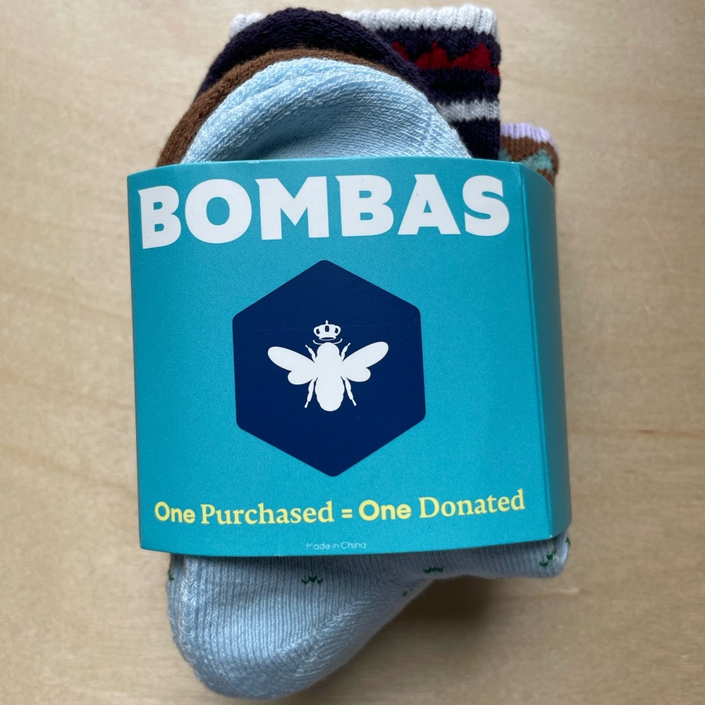 Bombas Junior Calf Crew Socks Toddler 8T-11T